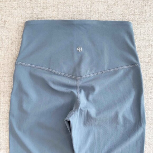 lululemon Chambray Align High-Rise Mini-Flared Pant 32" size 4 - Picture 8 of 14